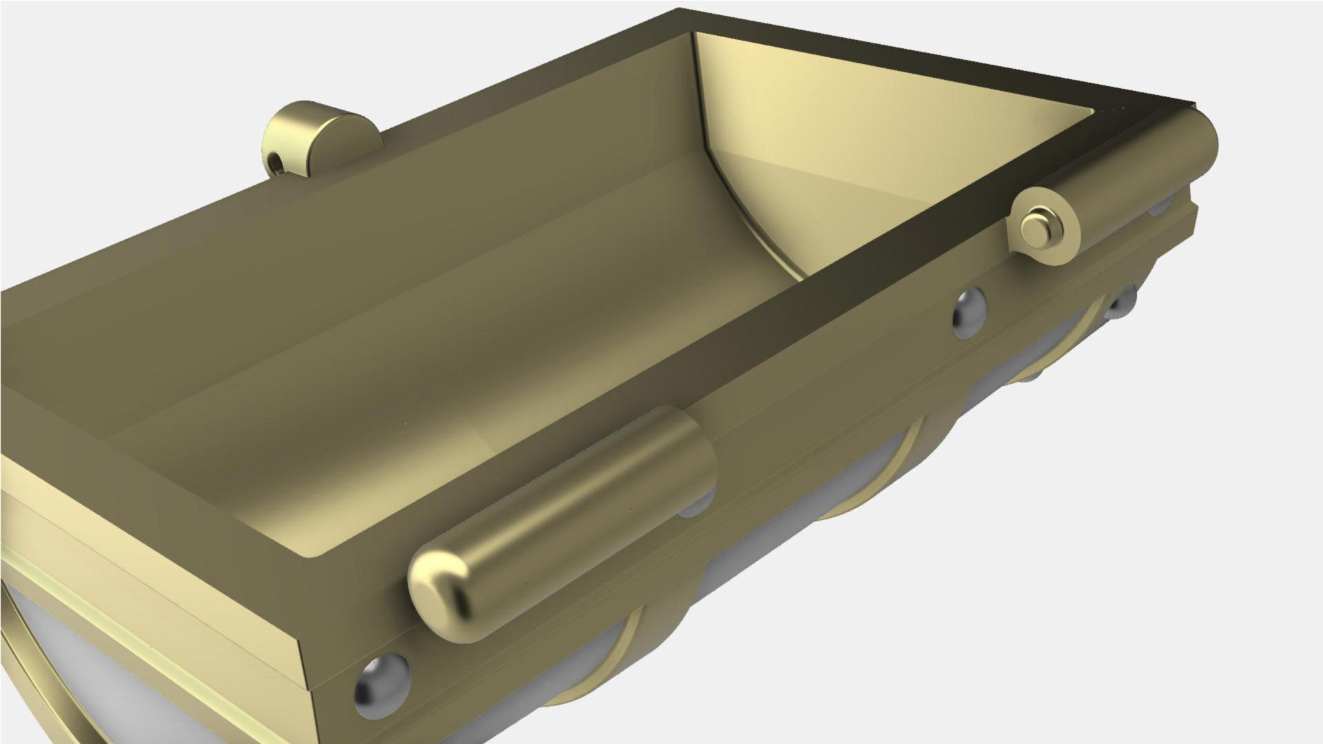 Zelda Treasure chest and Cartridge storage 3D print model_23