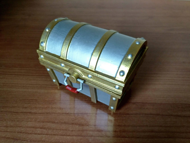 Zelda Treasure chest and Cartridge storage 3D print model