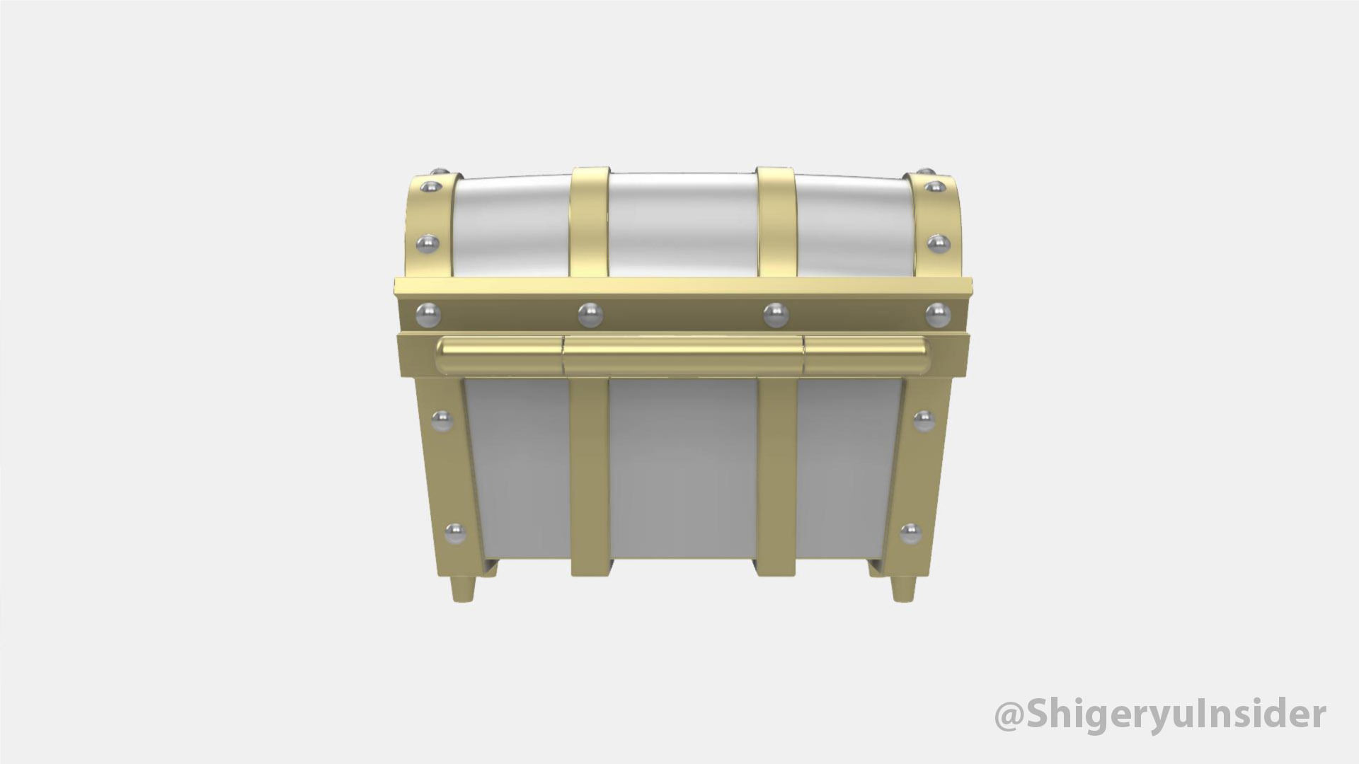Zelda Treasure chest and Cartridge storage 3D print model_16
