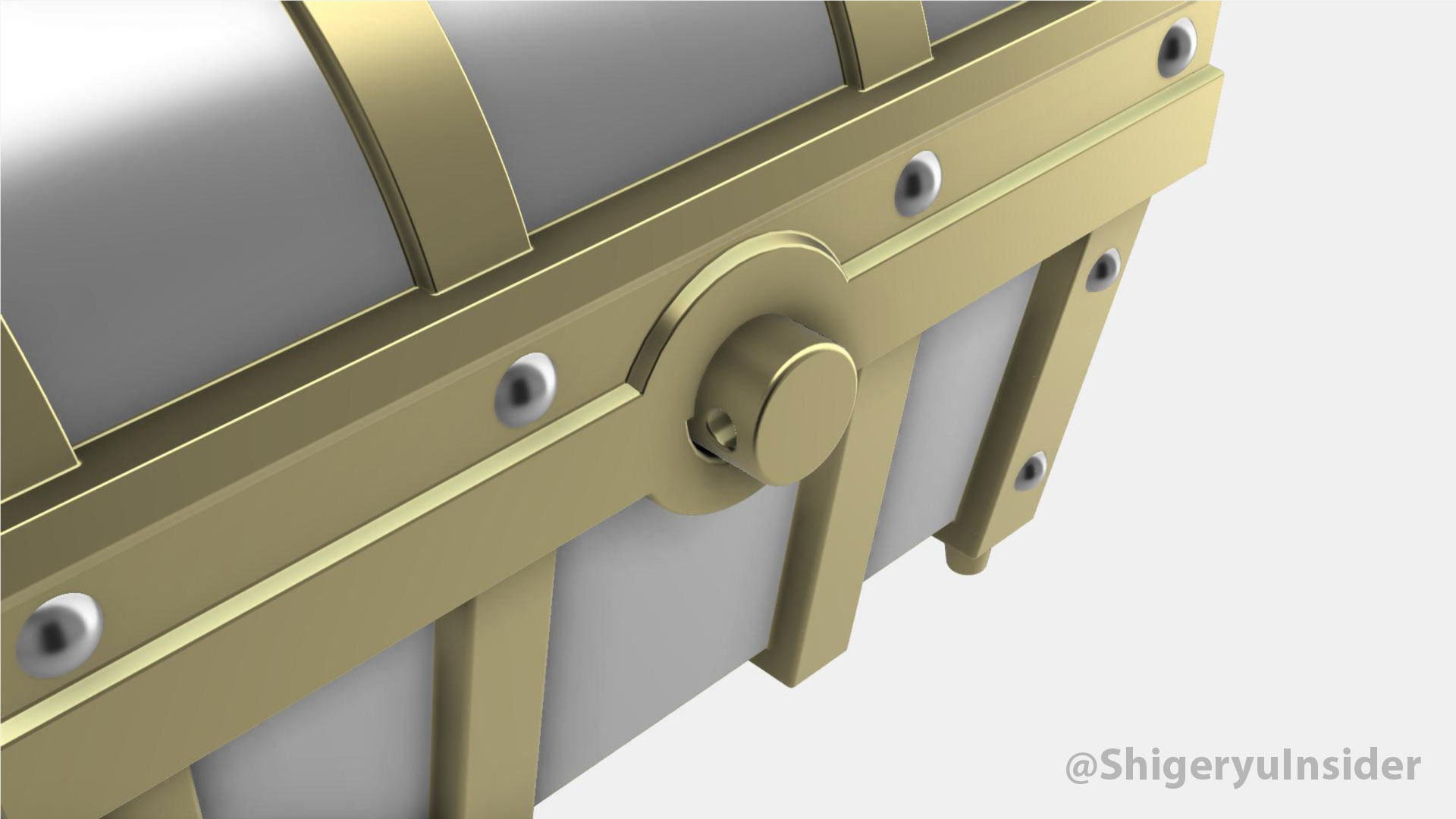 Zelda Treasure chest and Cartridge storage 3D print model_27