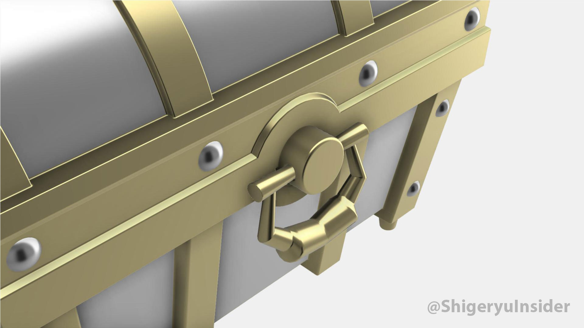 Zelda Treasure chest and Cartridge storage 3D print model_28