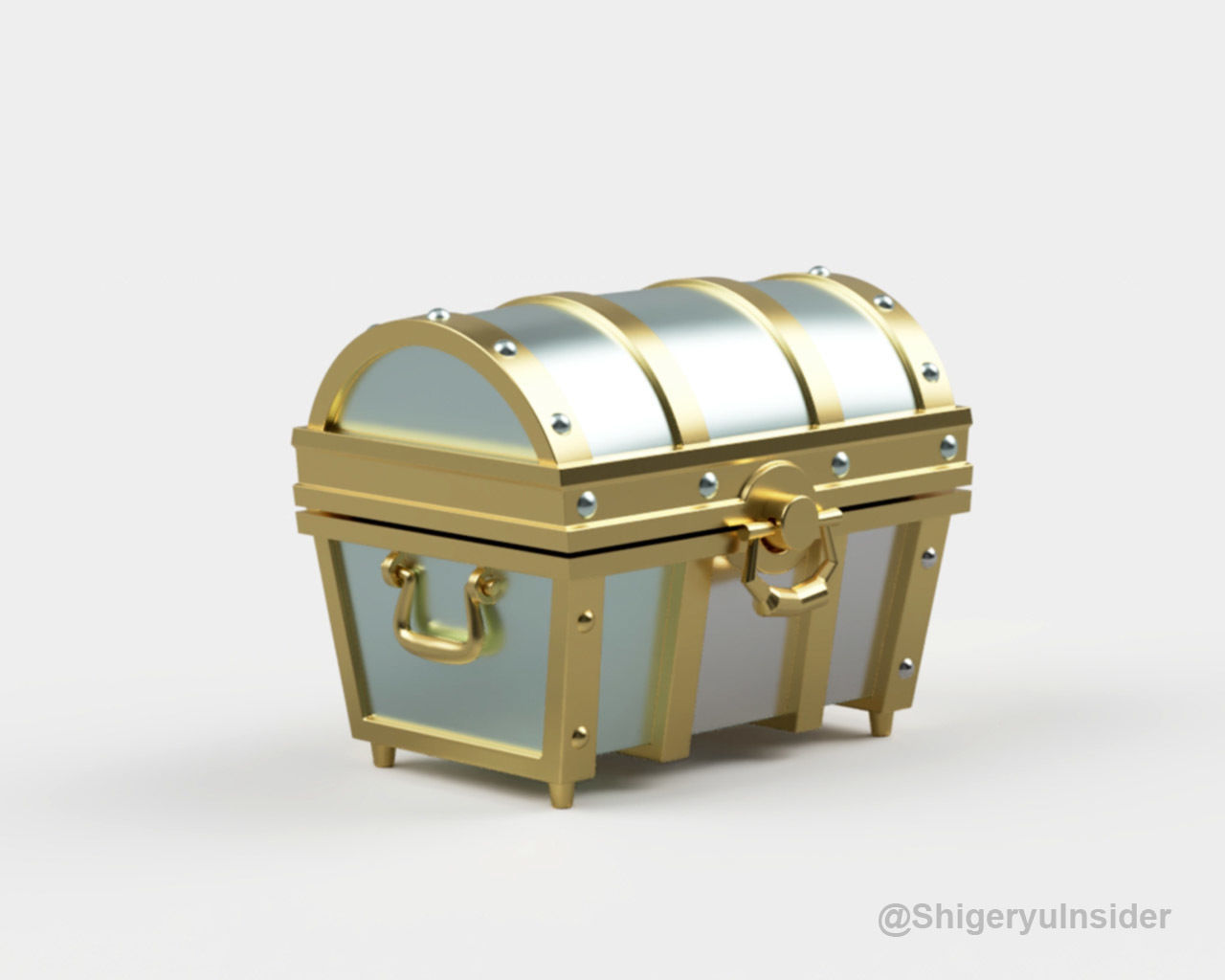 Zelda Treasure chest and Cartridge storage 3D print model_15
