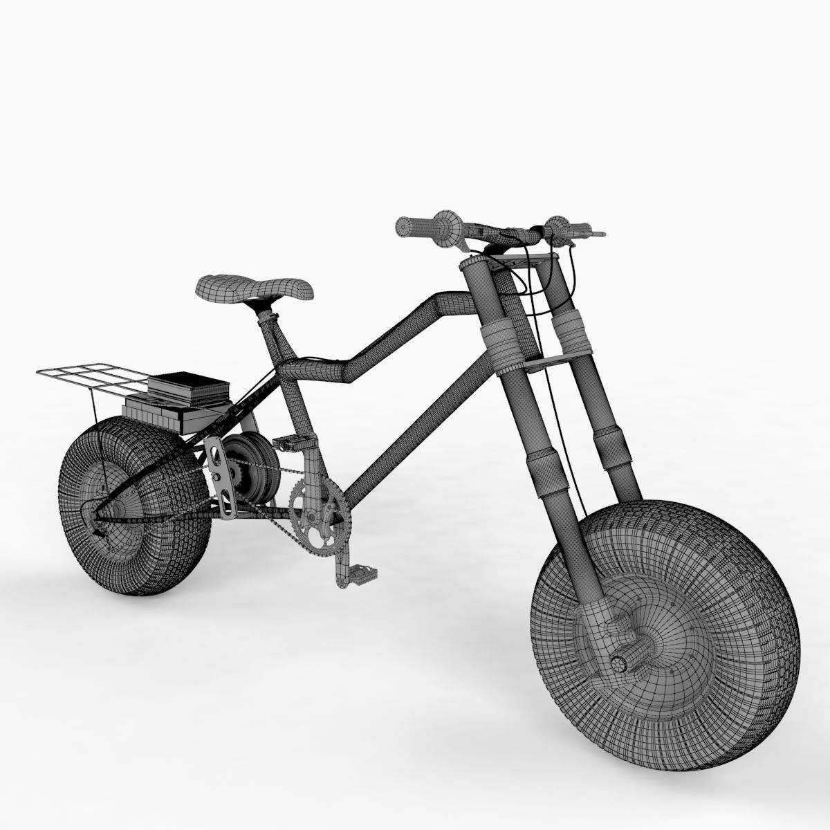 Electic Bike 3D model_8