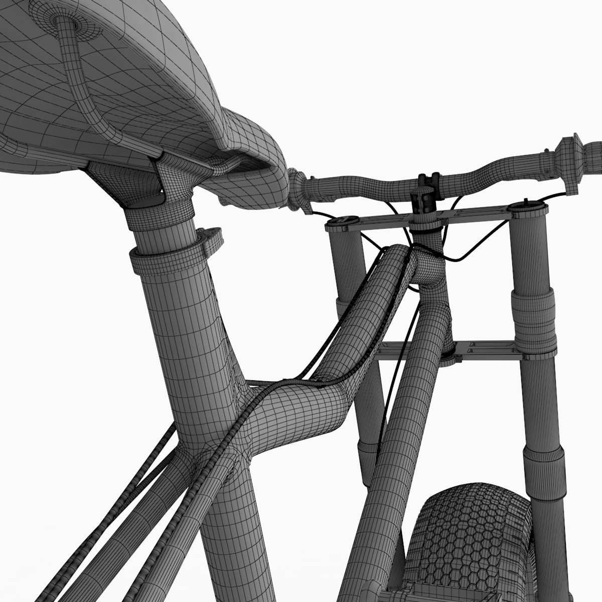 Electic Bike 3D model_10
