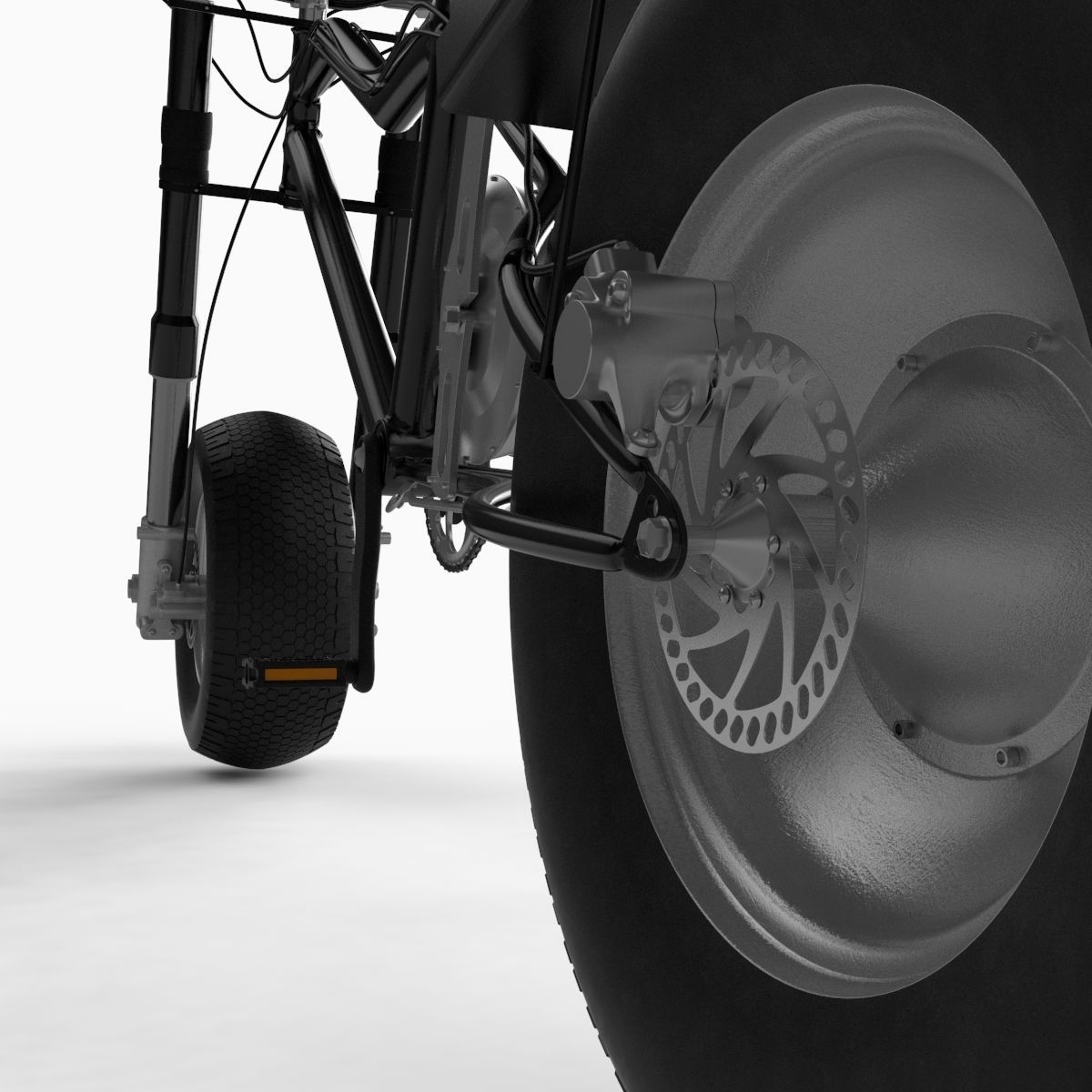 Electic Bike 3D model_2