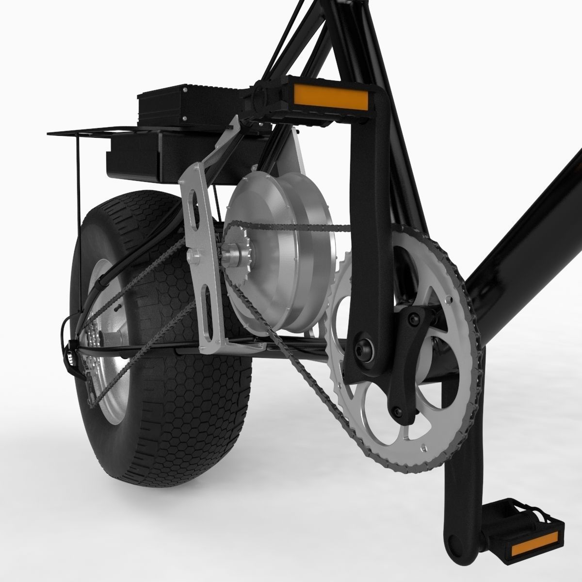 Electic Bike 3D model_1