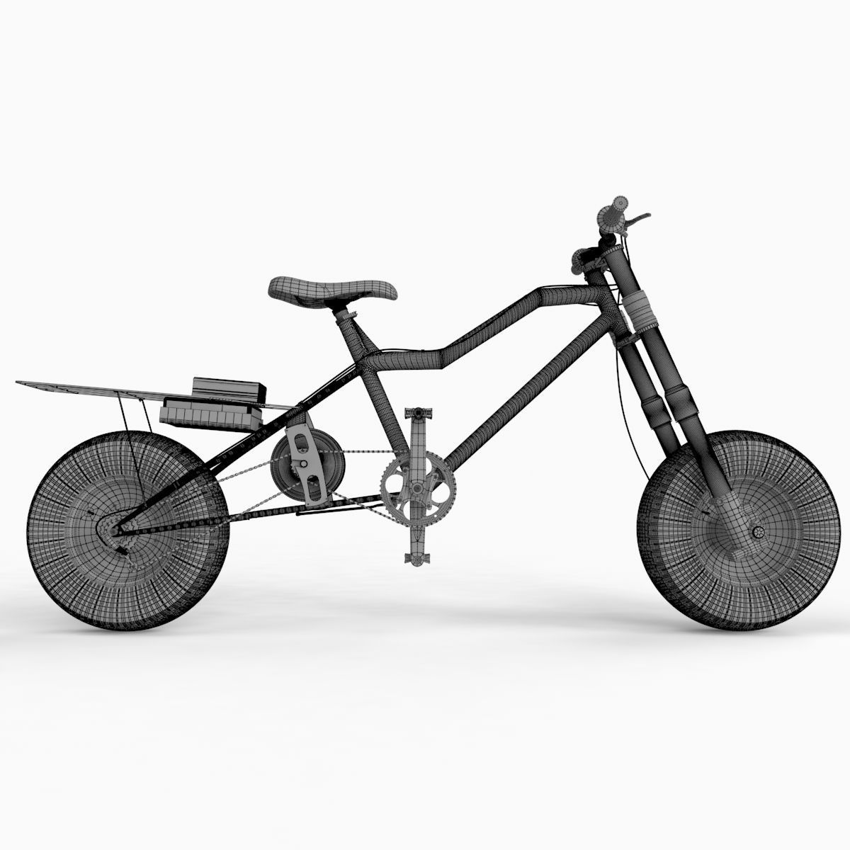 Electic Bike 3D model_6