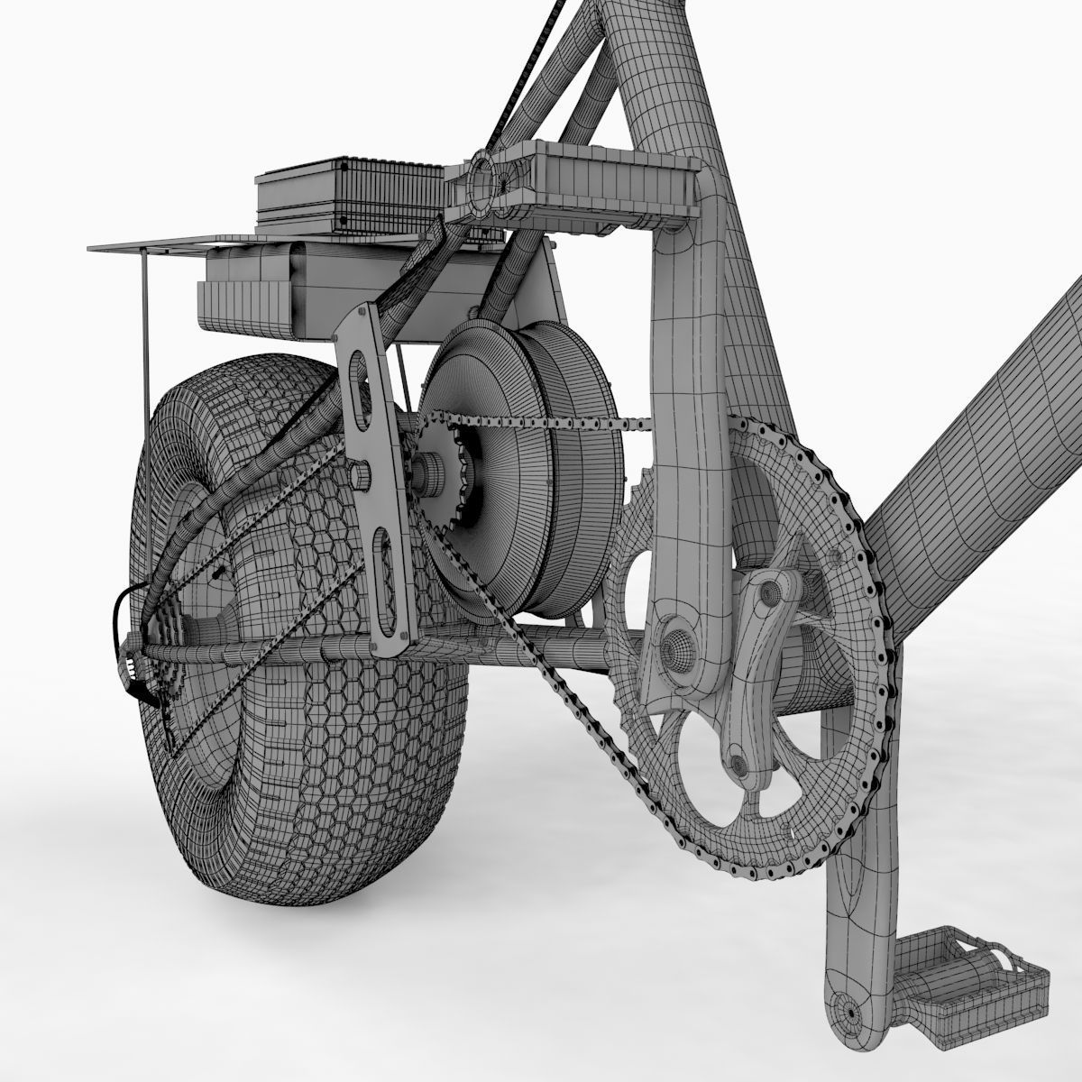 Electic Bike 3D model_11