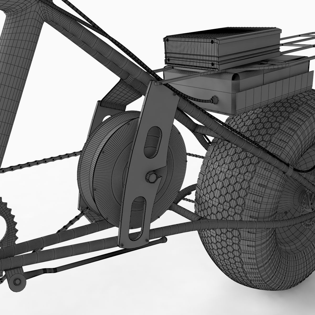 Electic Bike 3D model_7