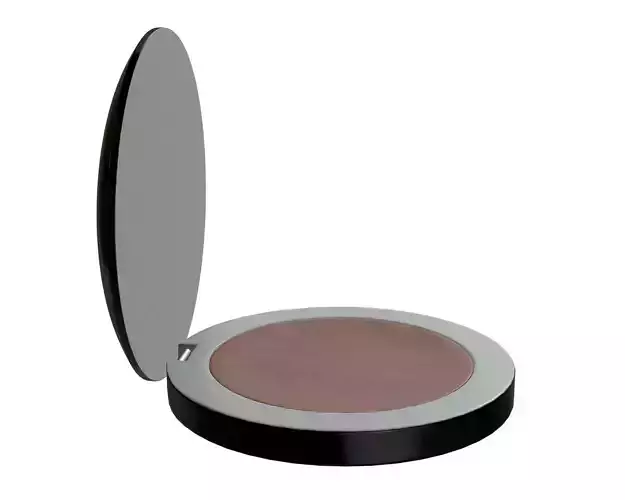 round powder 3D model