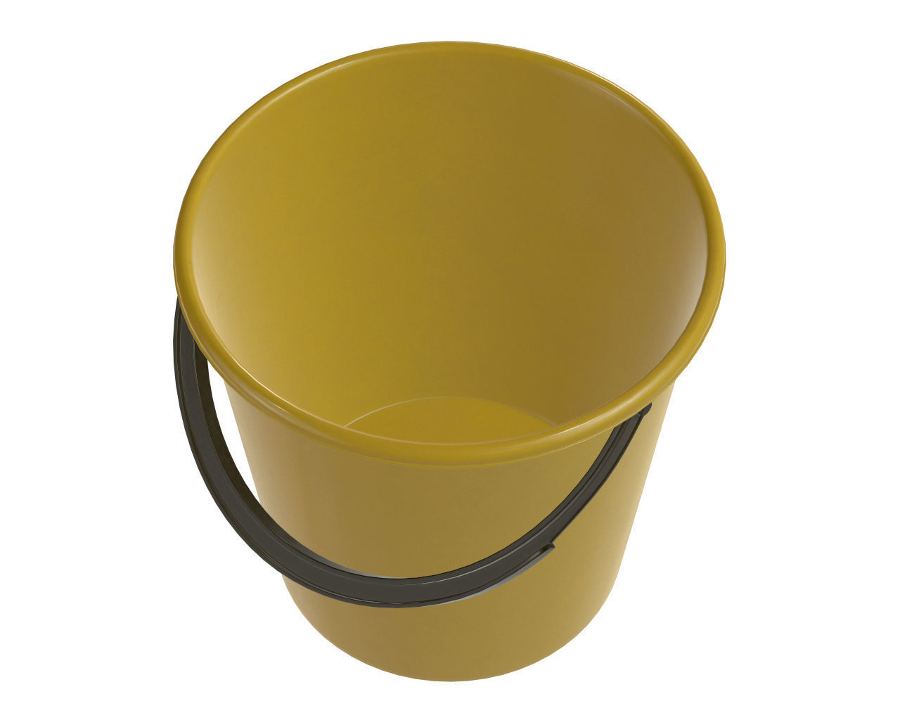 plastic bucket 3D model_1