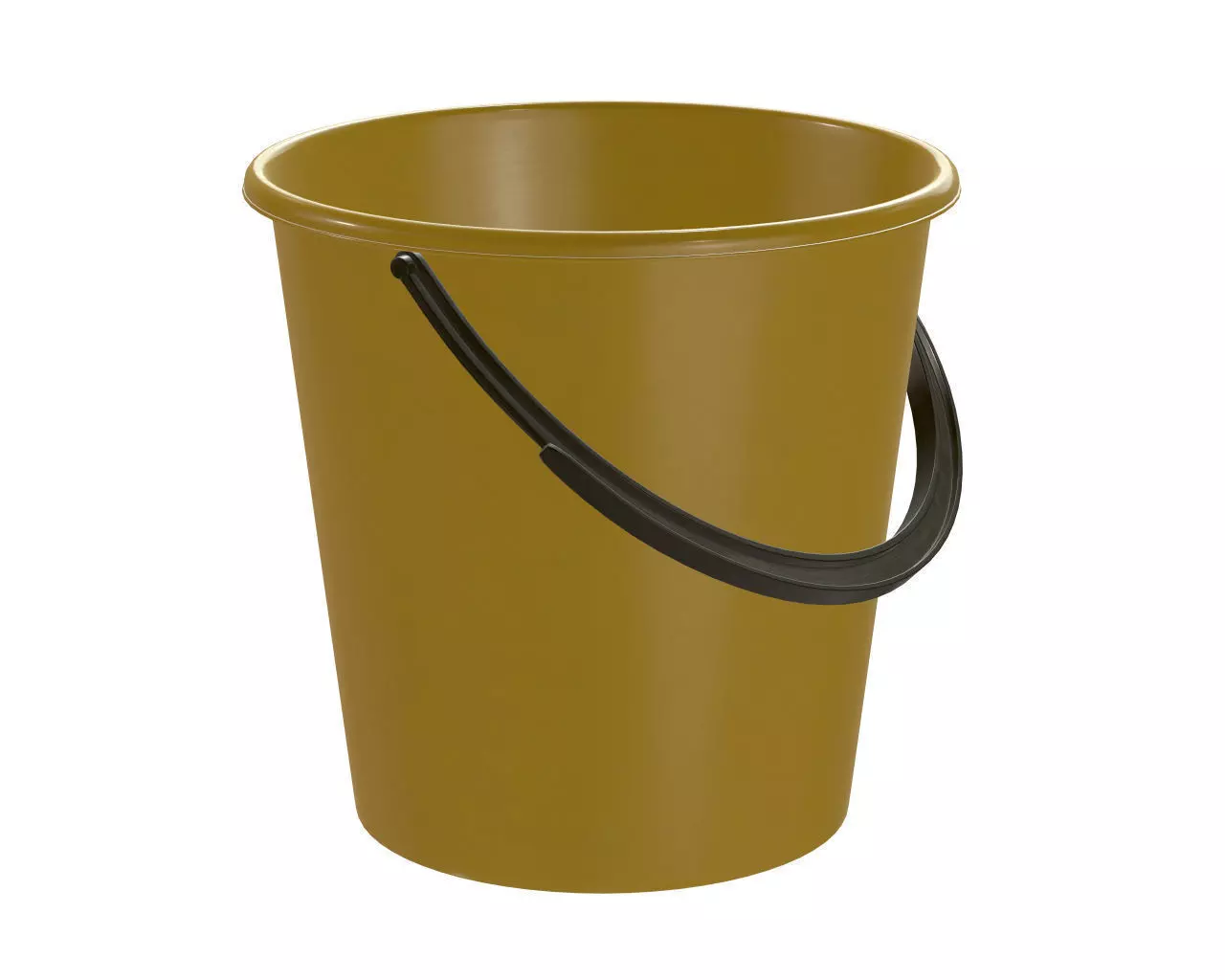 plastic bucket 3D model_0