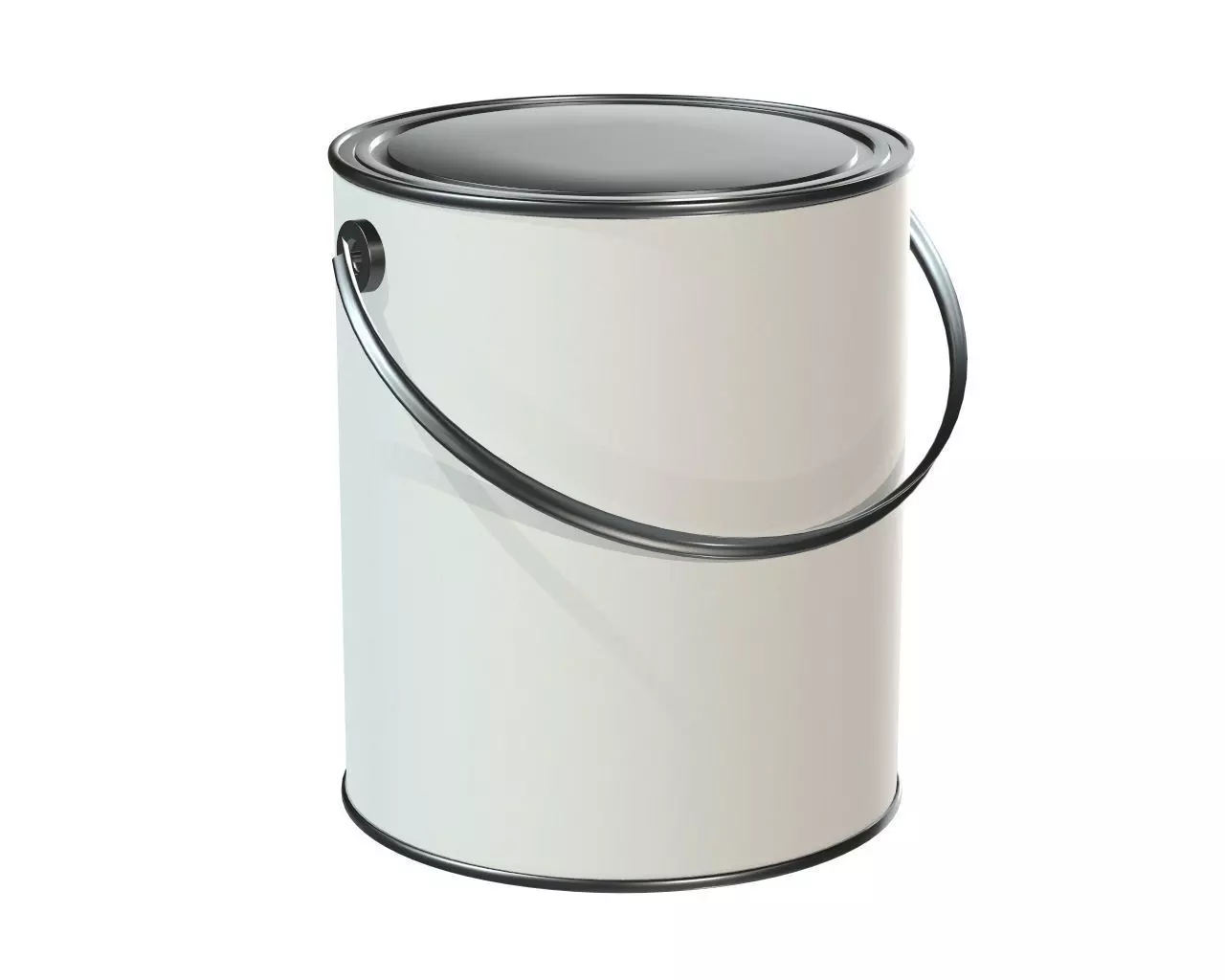 paint tin can 3D model_0