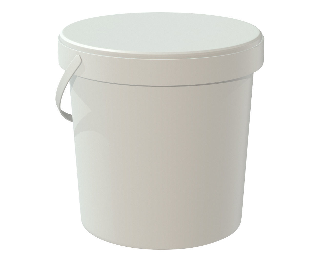 paint bucket 3D model_2
