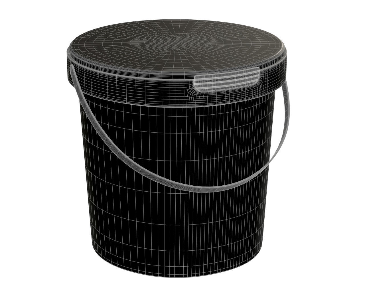 paint bucket 3D model_3