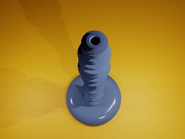 Candlestick vase 3D print model_1