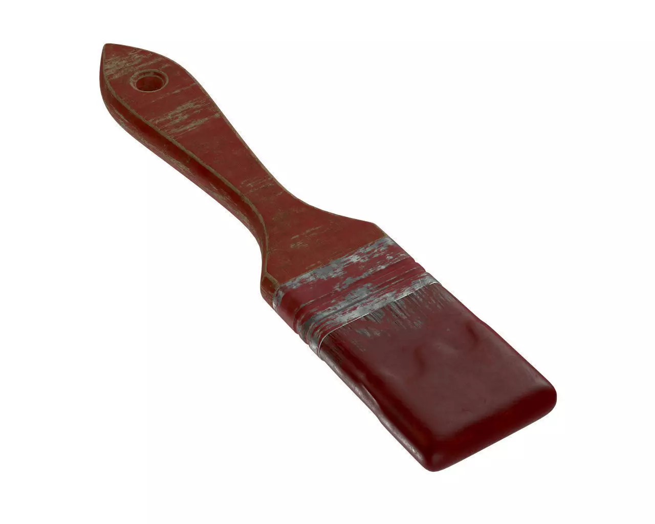 paint brush 3D model_0