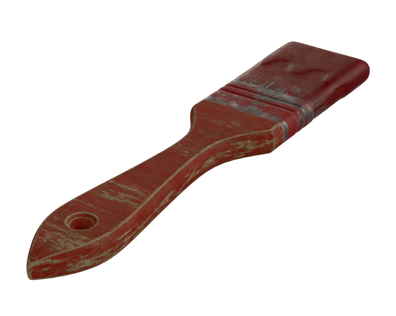 paint brush 3D model_1