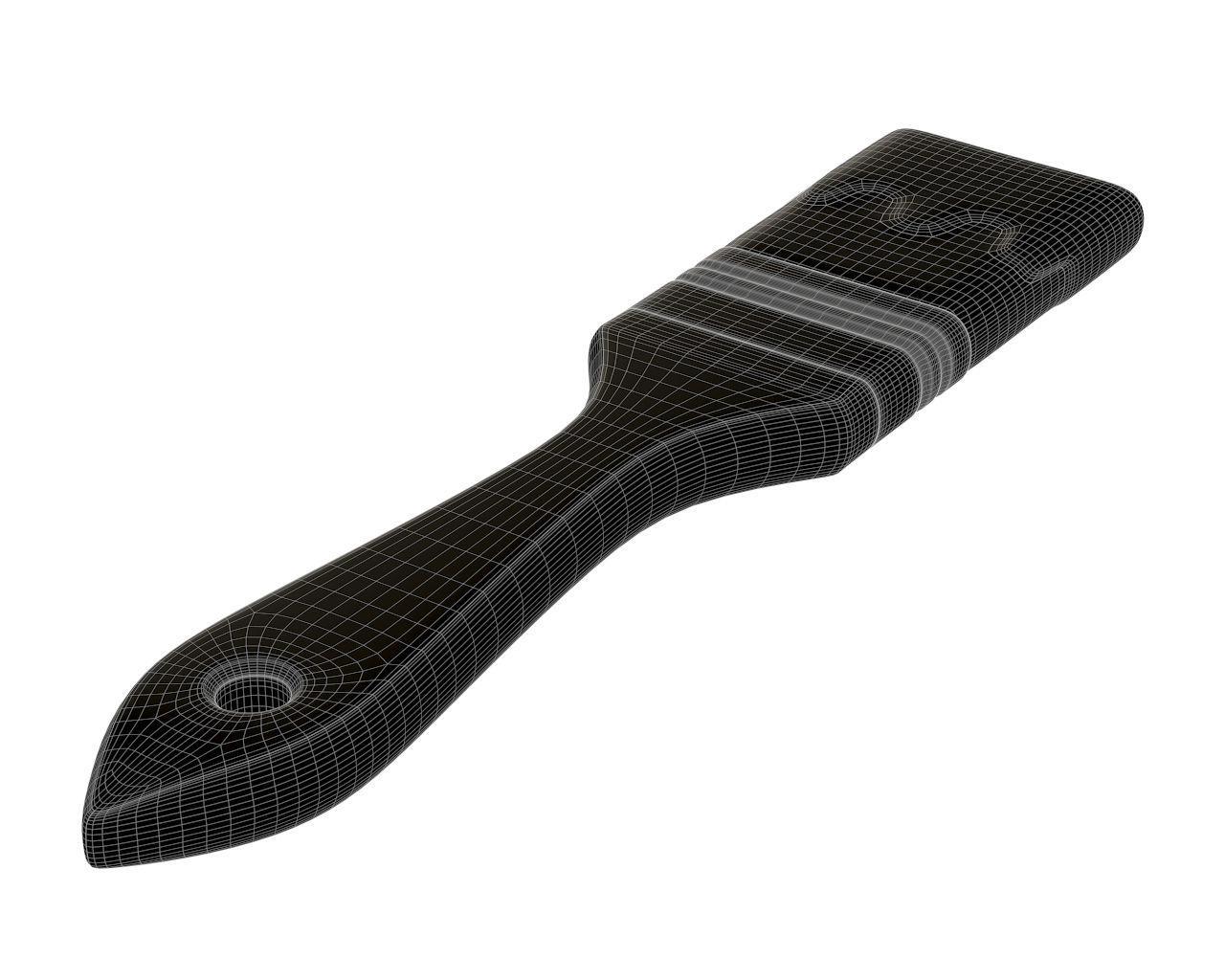 paint brush 3D model_2