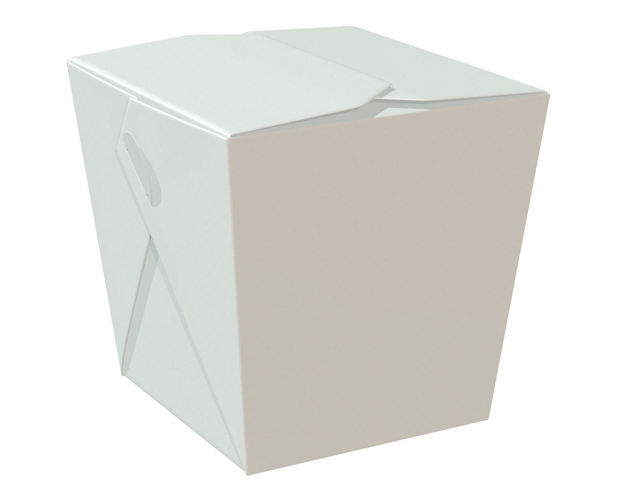 noodles container 3D model_2