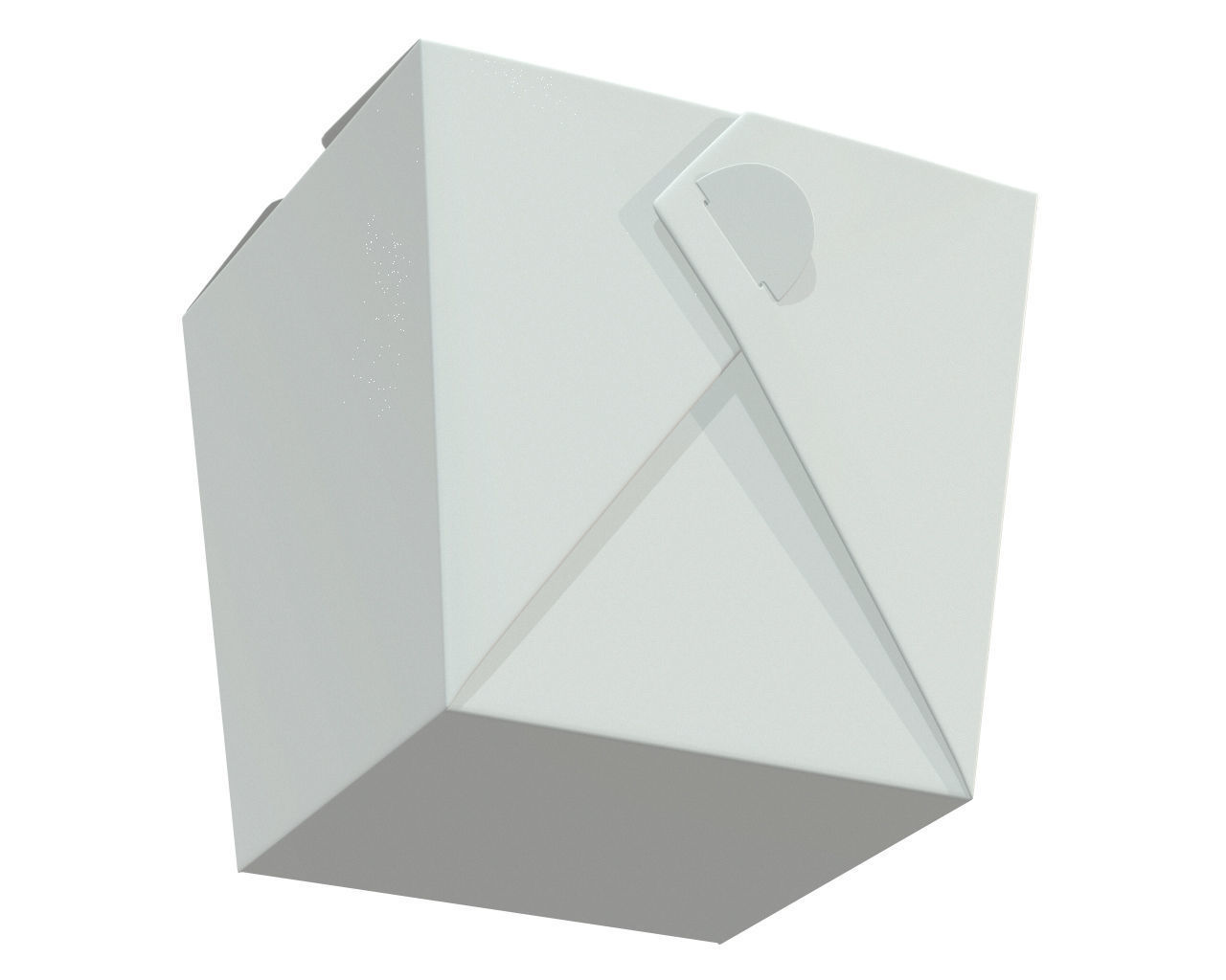 noodles container 3D model_1