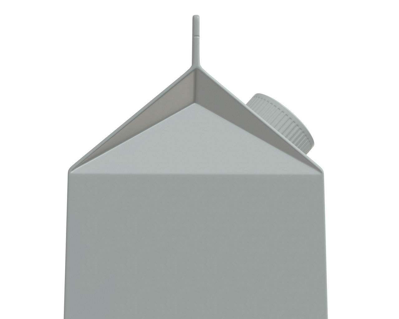 milk packing medium 3D model_2