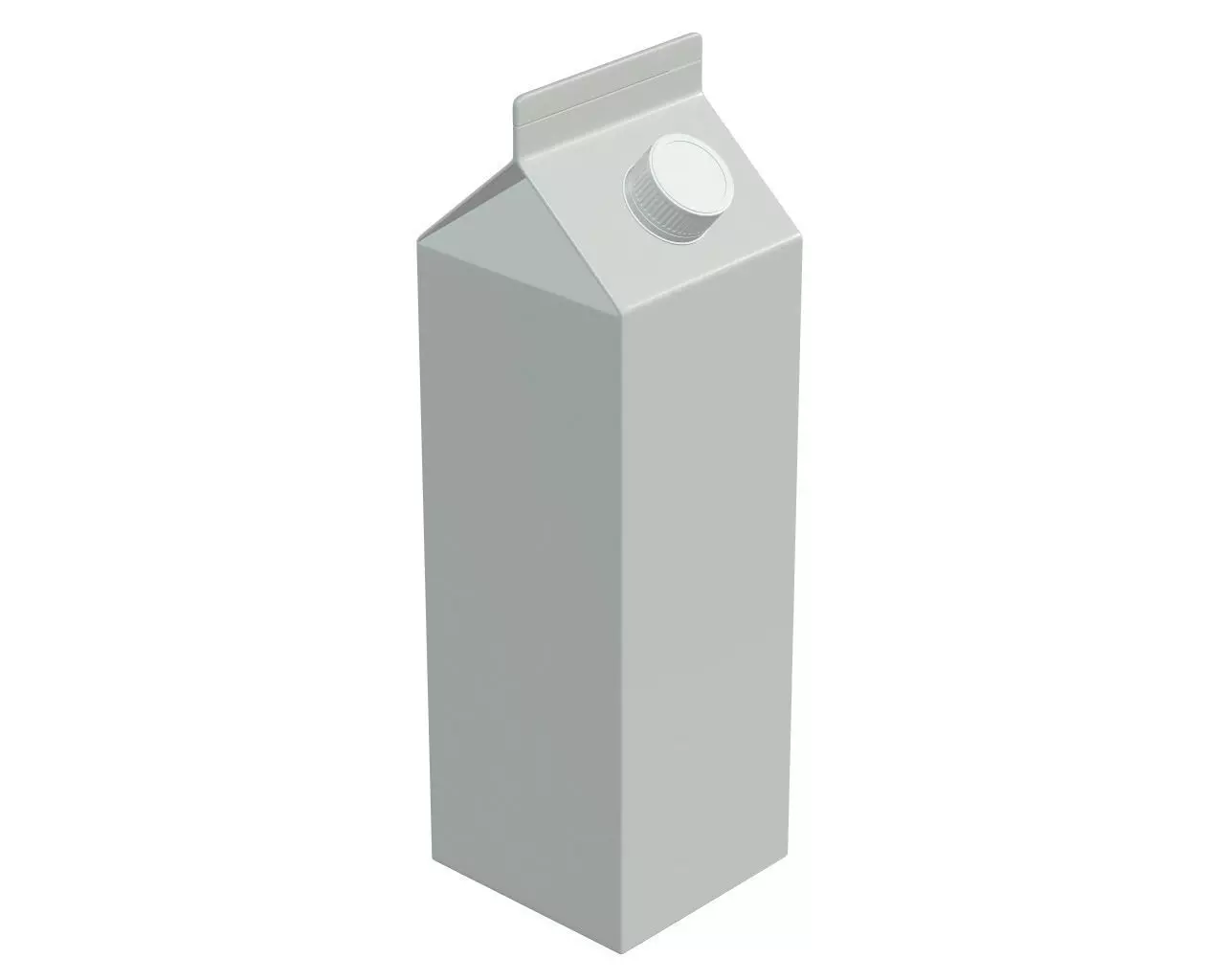 milk packing 3D model_0