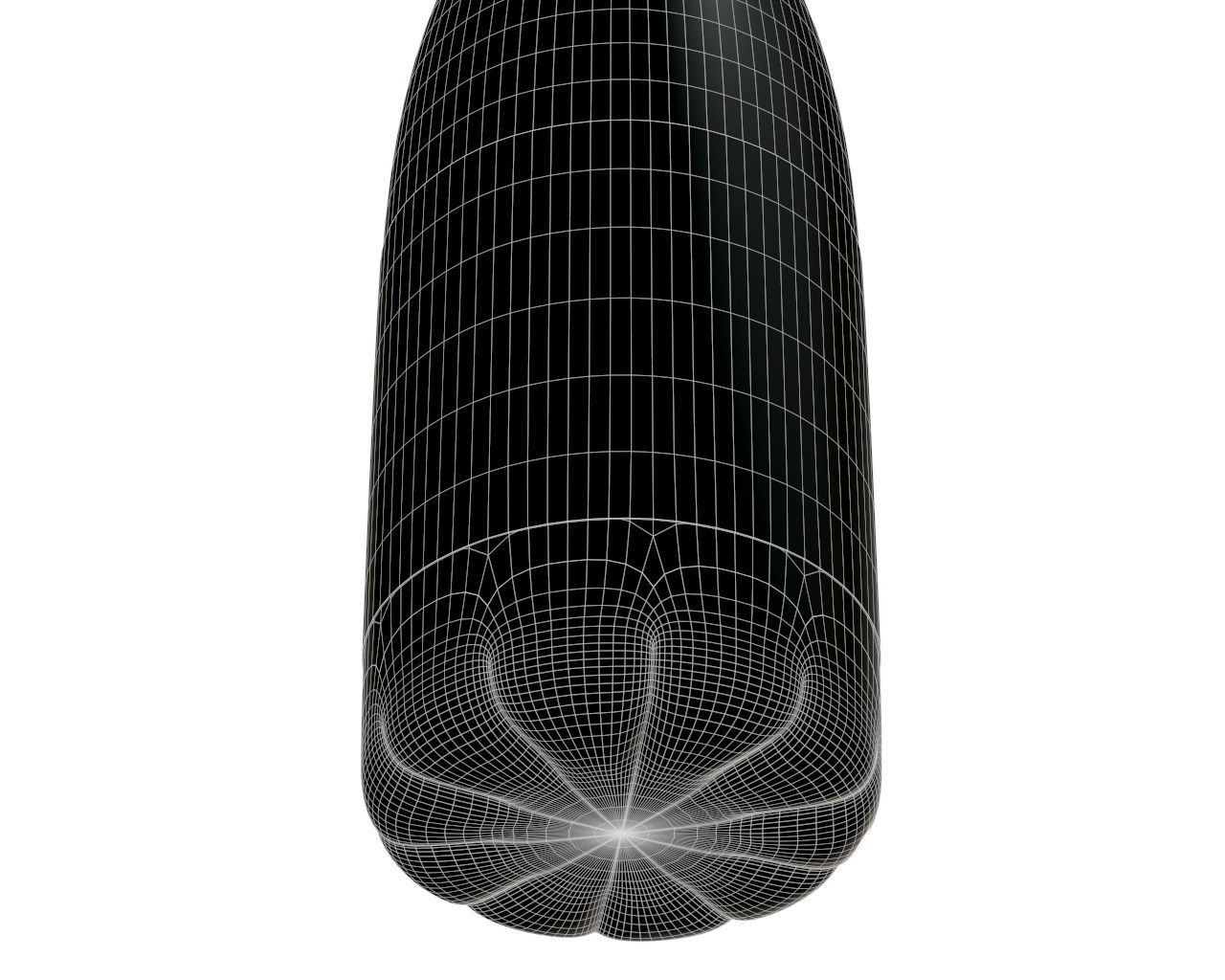 milk bottle 3D model_6