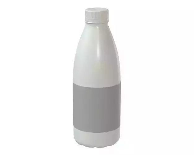 milk bottle 3D model