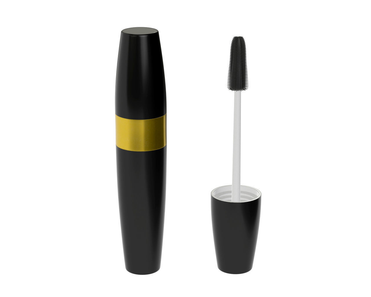 mascara gold 3D model MAX OBJ MDL