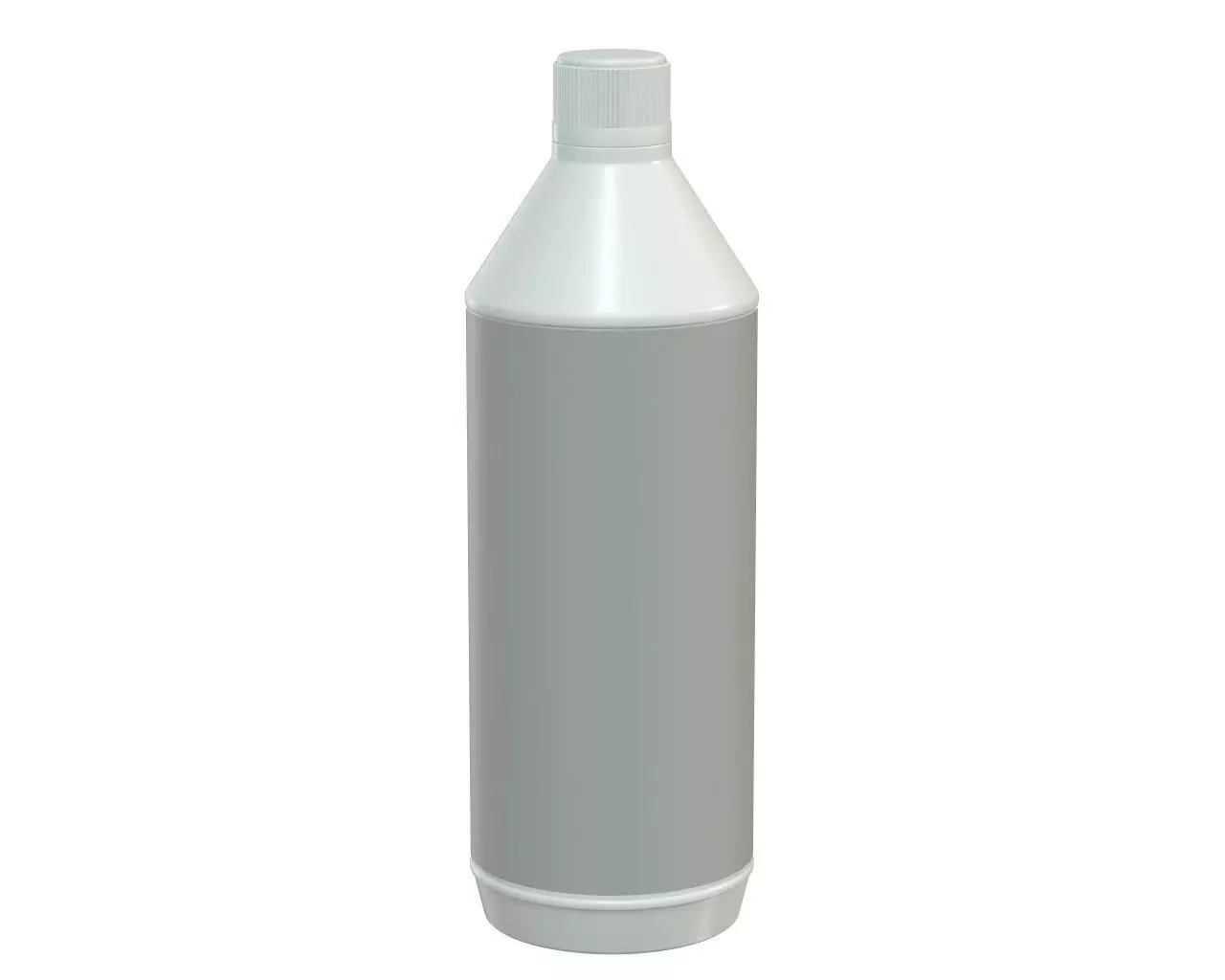 liquid bottle 3D model_0