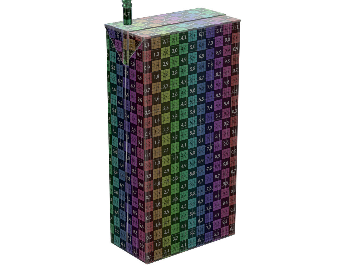 kids drink 3D model_9