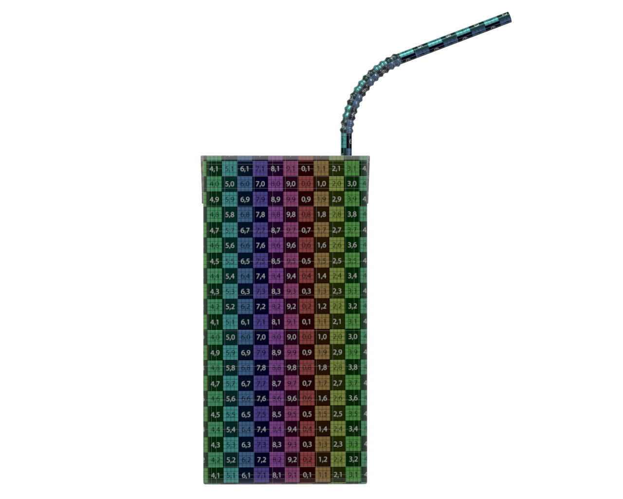 kids drink 3D model_7