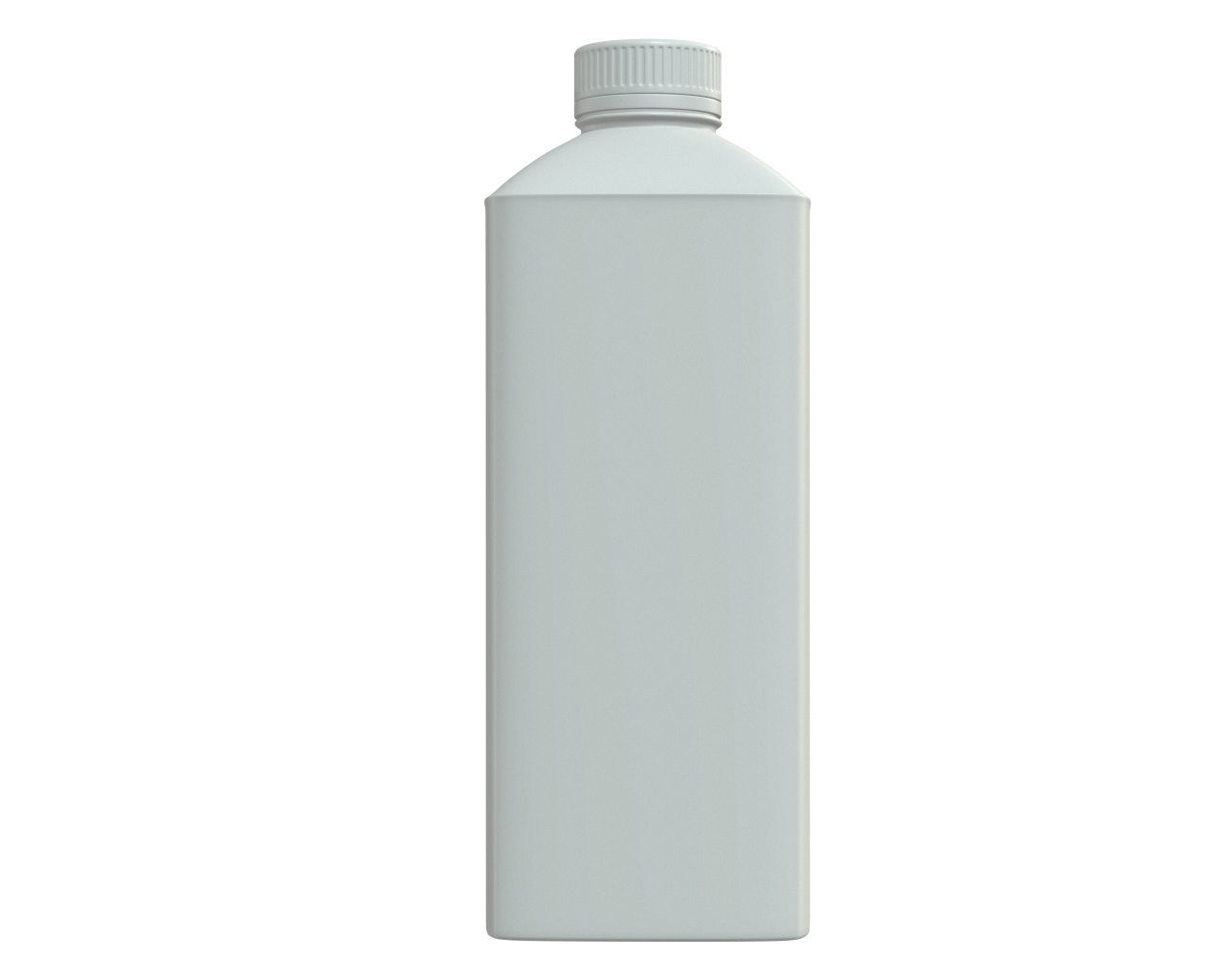kefir bottle 3D model_2