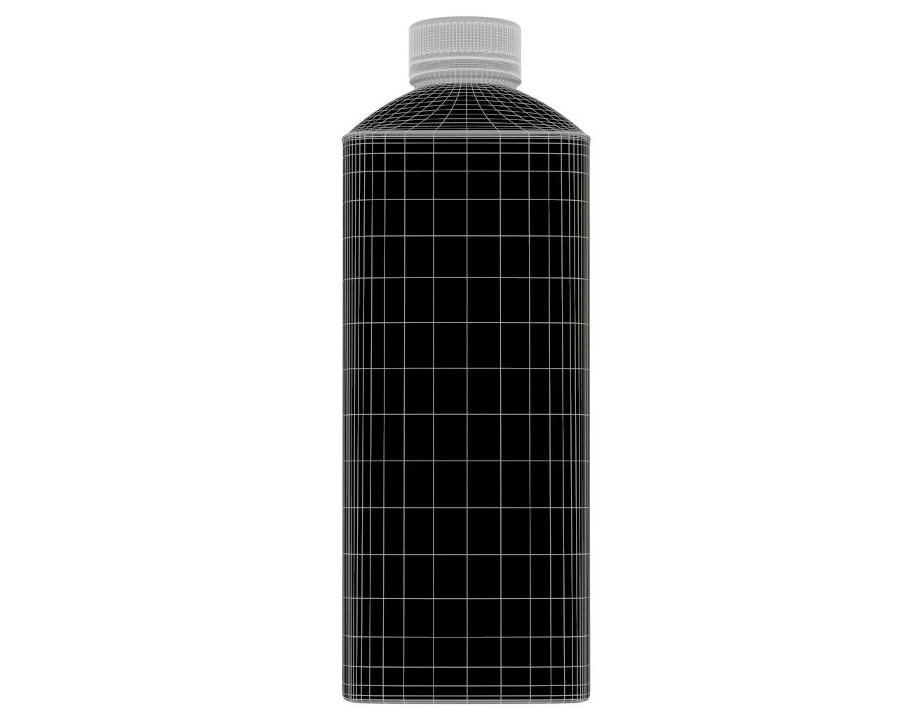 kefir bottle 3D model_6