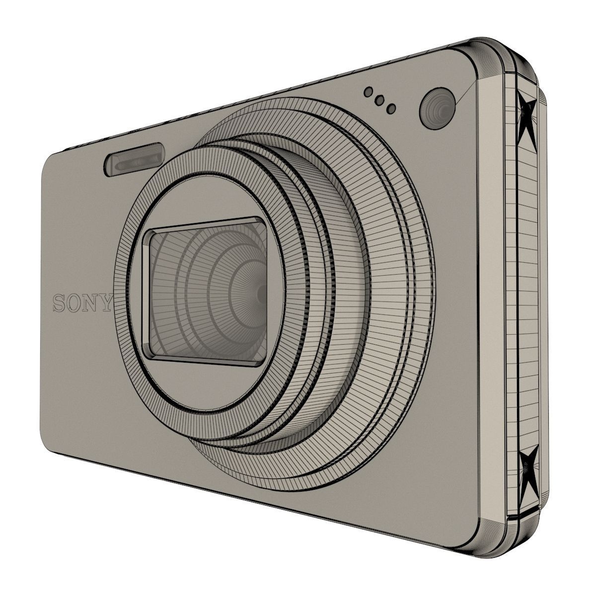 Sony Cyber-shot W290 3D model_10