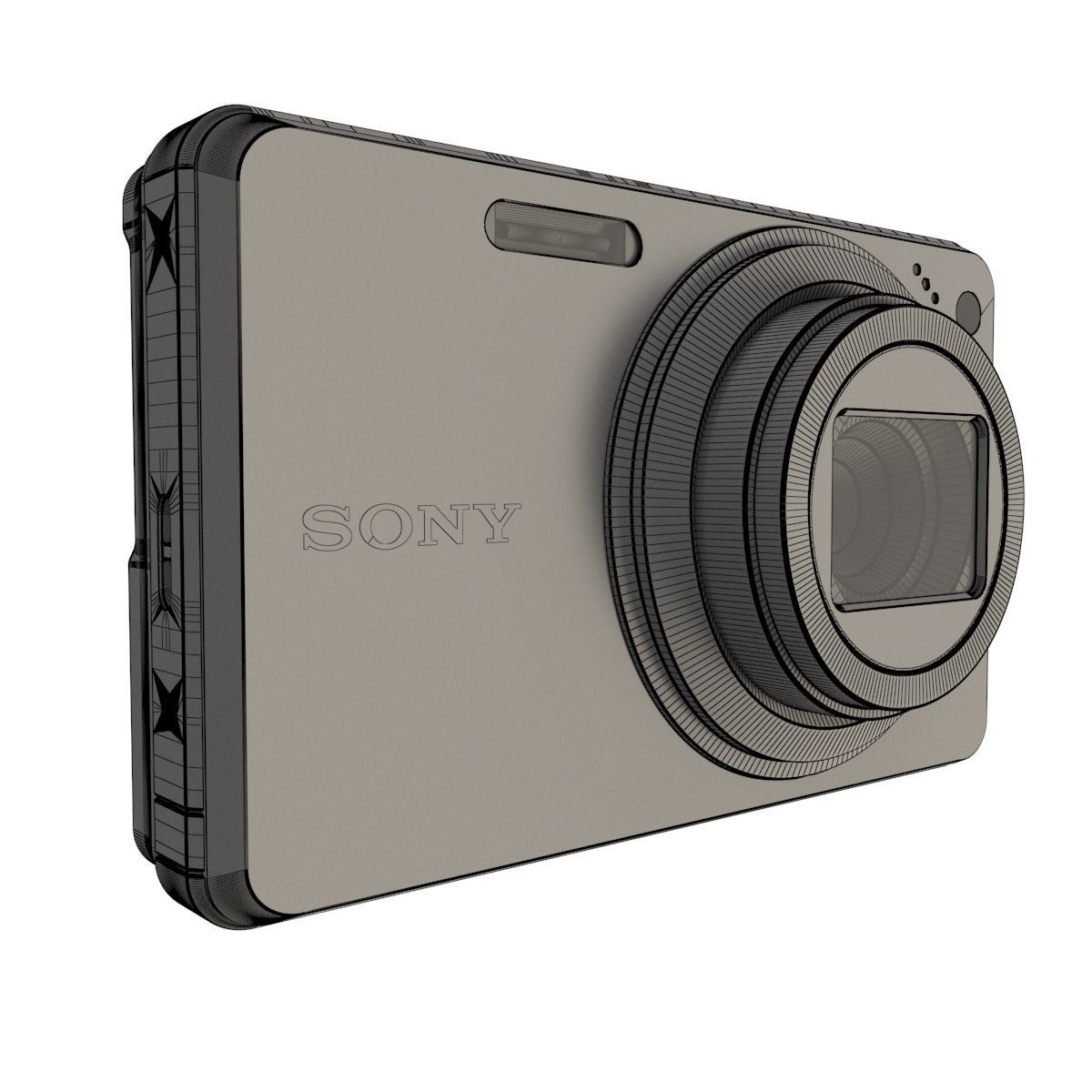 Sony Cyber-shot W290 3D model_7