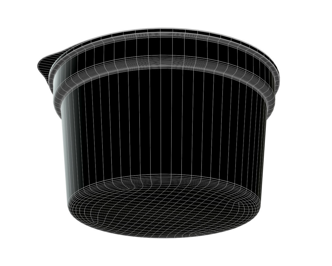 cottage cheese 3D model_3