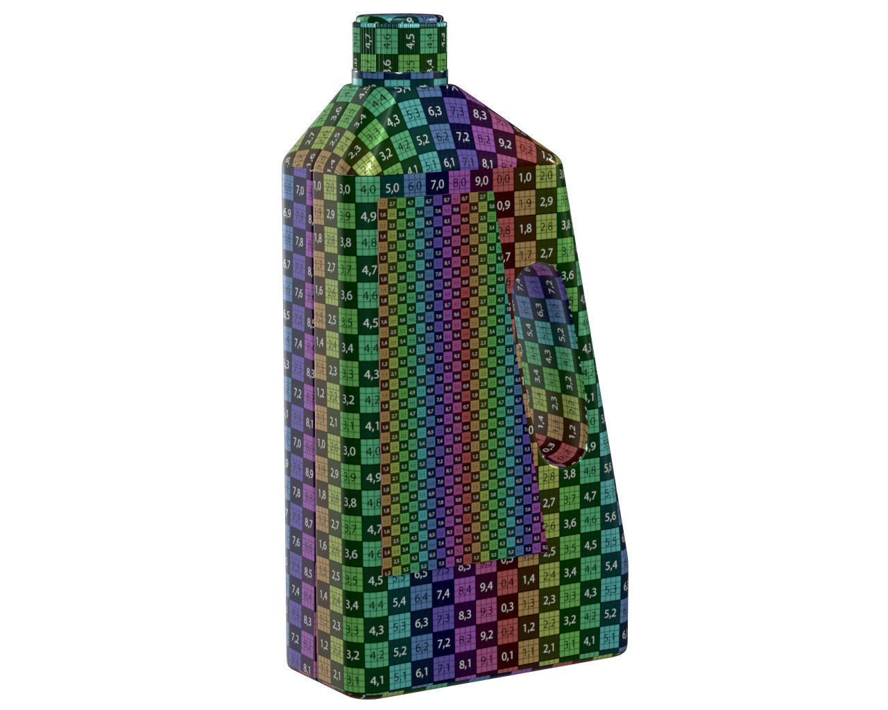cleaning bottle 3D model_5
