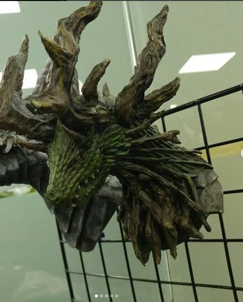 Dragonbust 4 dragon head 3D print model_3