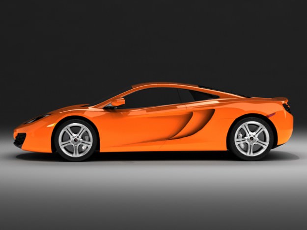 MCLAREN MP4-12 STD MAT 3D model_4