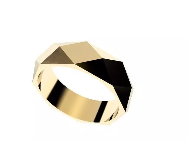 geometrical RING Free 3D print model_0