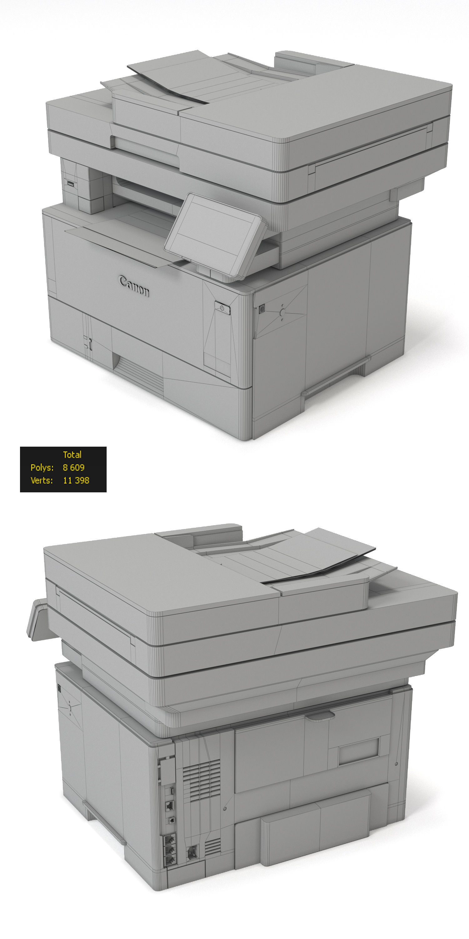 Printer Canon i-SENSYS MF520  3D model_6