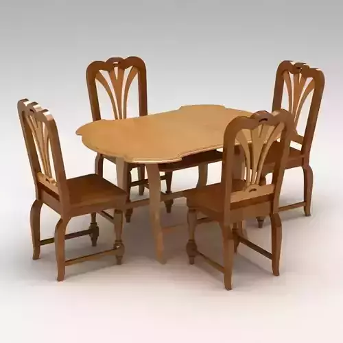 Chair and Table Set