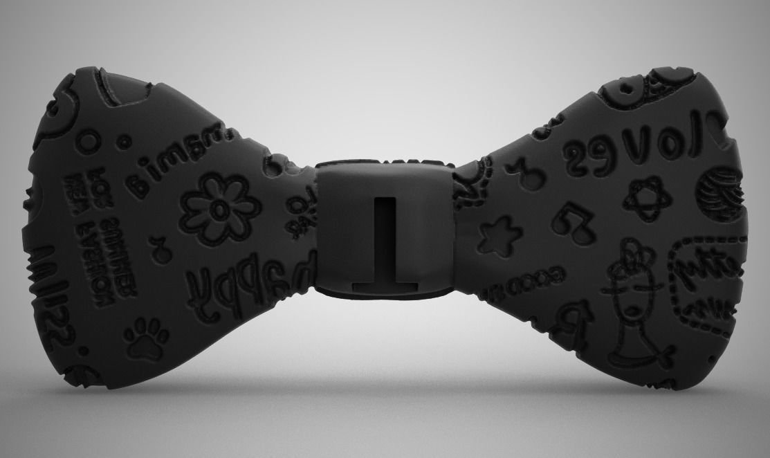 Cute Bow Tie 3D print model_6