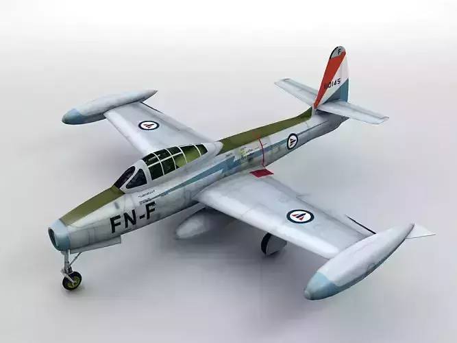  F84-G Thunderjet Jet Aircraft