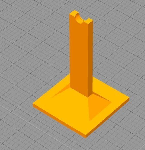 Spool holder for 3d printing filament 3D print model_3