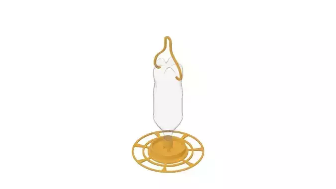 3D Printed Soda Bottle Bird Feeder