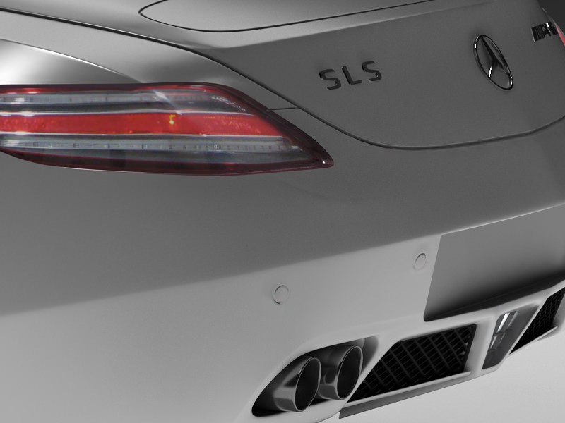 MERCEDES SLS AMG std mat 3D model_11