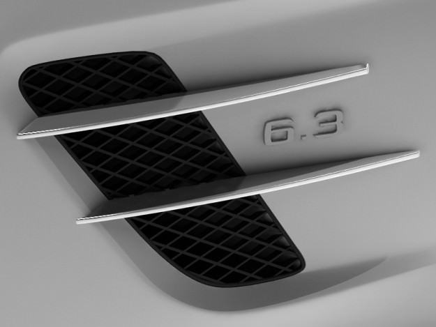 MERCEDES SLS AMG std mat 3D model_10